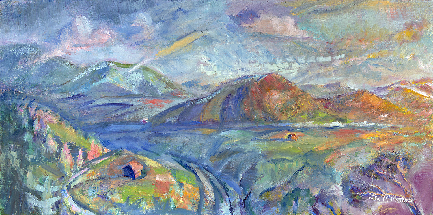 Mountain Morning 10x20