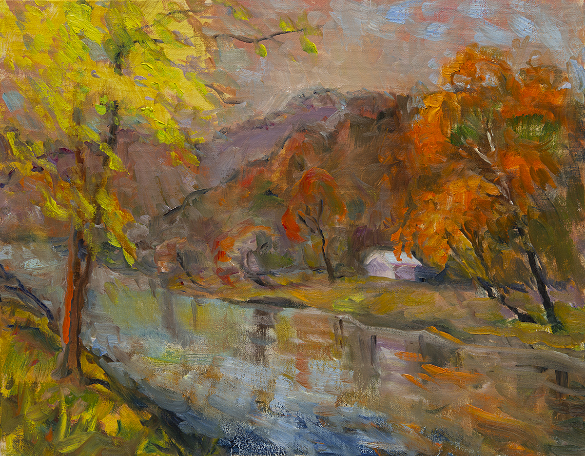 Autumn French Broad River