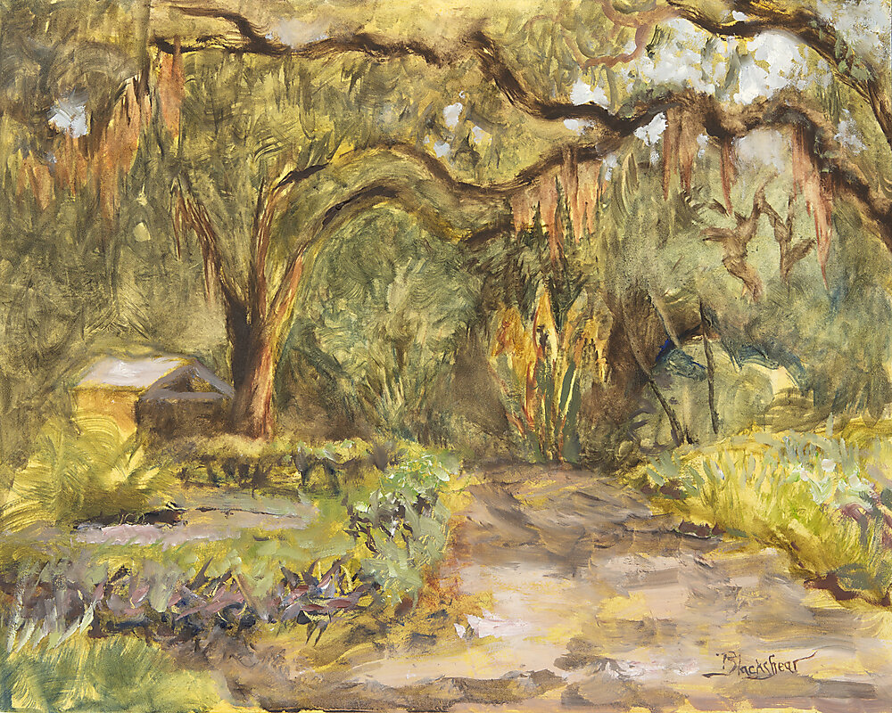 Path Through the Oaks